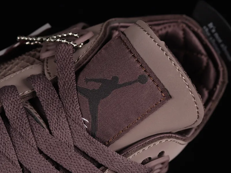 All categories Air Jordan Jordan series basketball shoes Air Jordan 4 A Ma Maniére x Air Jordan 4 "Violet Ore" AJ4 Joe 4 joint model Burgundy red DV6773-220